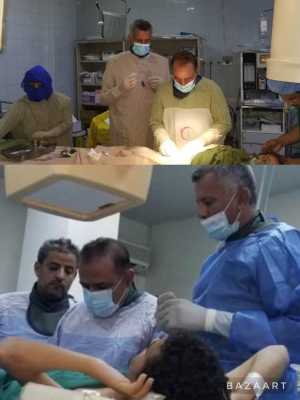  - نجاح عملية غلق فتحة لقلب طفلة عن طريق القسطرة بمستشفى الثورة بصنعاء  